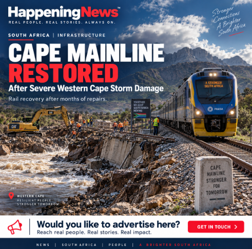 Cape Mainline restored after severe Western Cape storm and flood damage