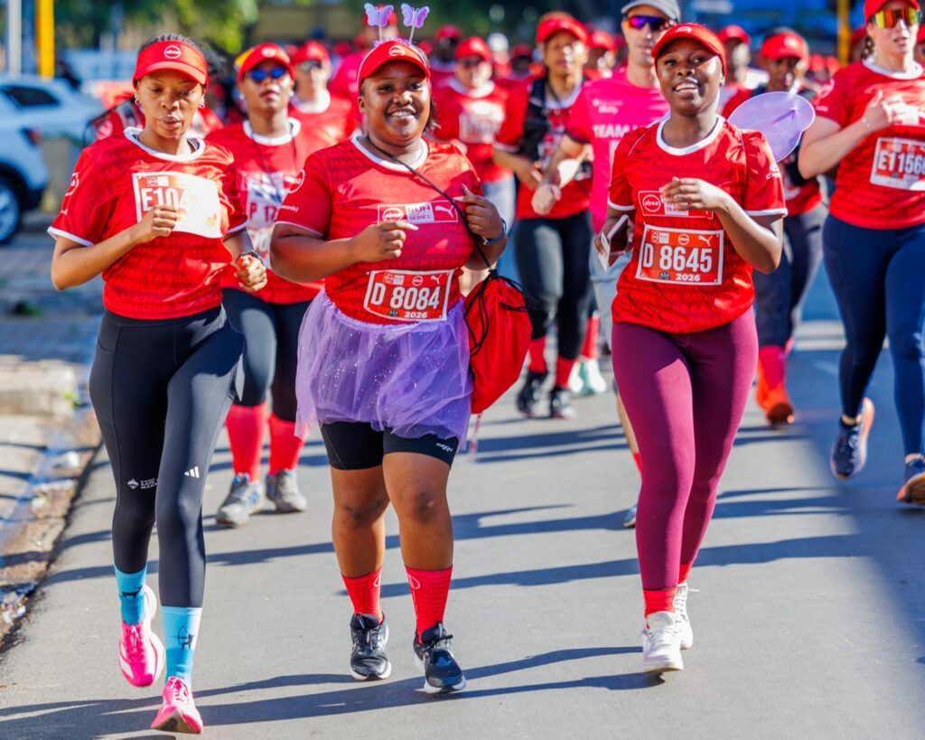 Absa RUN YOUR CITY MANGAUNG 10K – runners enjoying the atmosphere at a previous series event