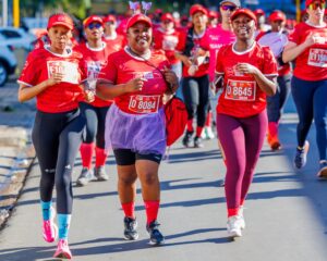 Absa RUN YOUR CITY MANGAUNG 10K – runners enjoying the atmosphere at a previous series event