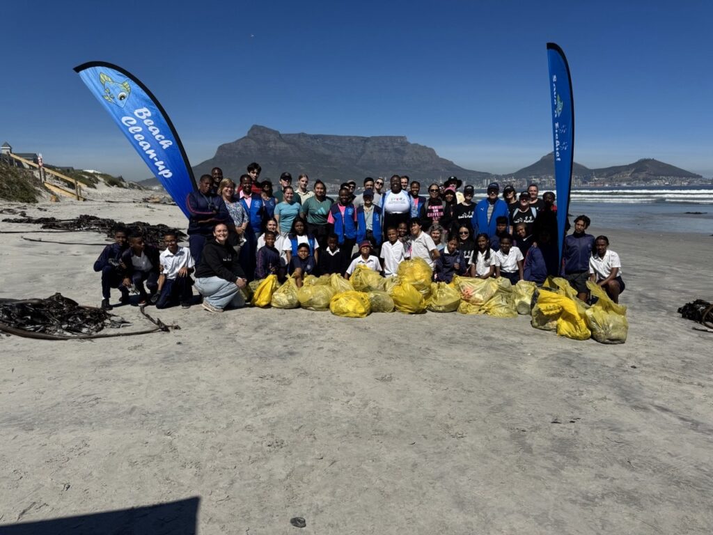 Youth Unite for Peace, Collect 542kg of Waste in Cape Town Beach Clean-Up