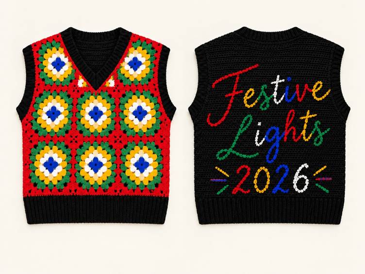 THE MAYOR'S WARDROBE - FROM LEFTOVER YARN