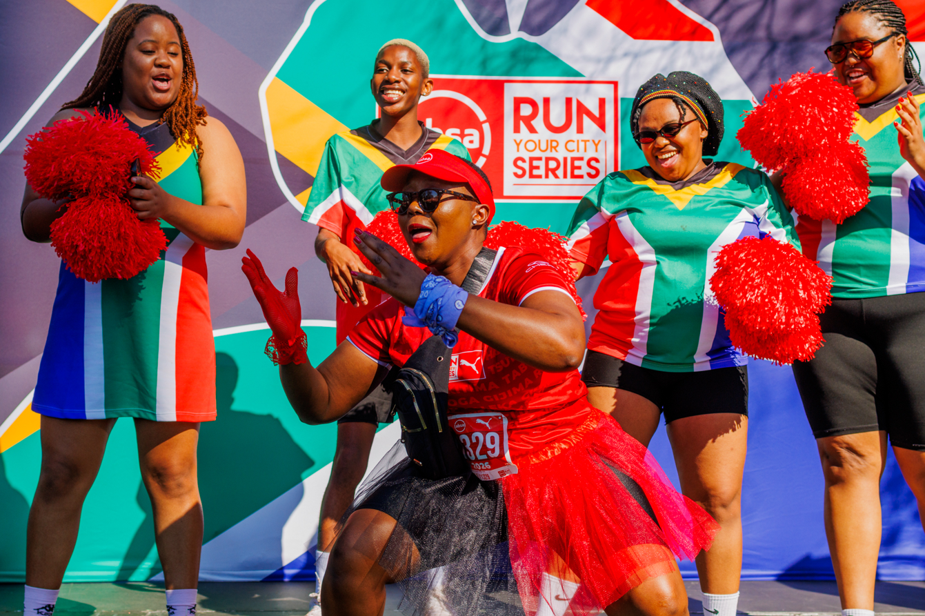 Absa RUN YOUR CITY MANGAUNG 10K – runners enjoying a previous series event
