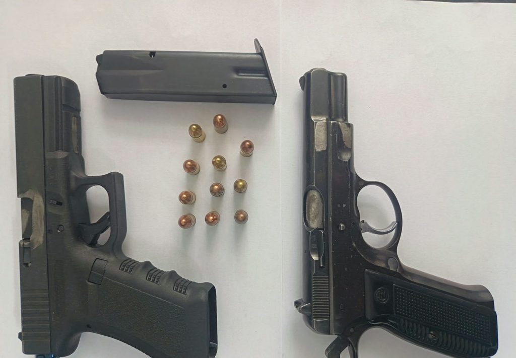 Among 474 Weekly Arrests - Weapons Inside Vehicle Recovered