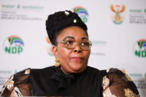 Minister Pemmy Majodina’s Apologizes for Swearing Outburst