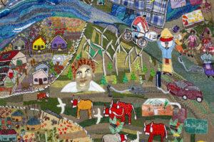 Tapestry that took an Eastern Cape village's climate story to the world goes up for auction