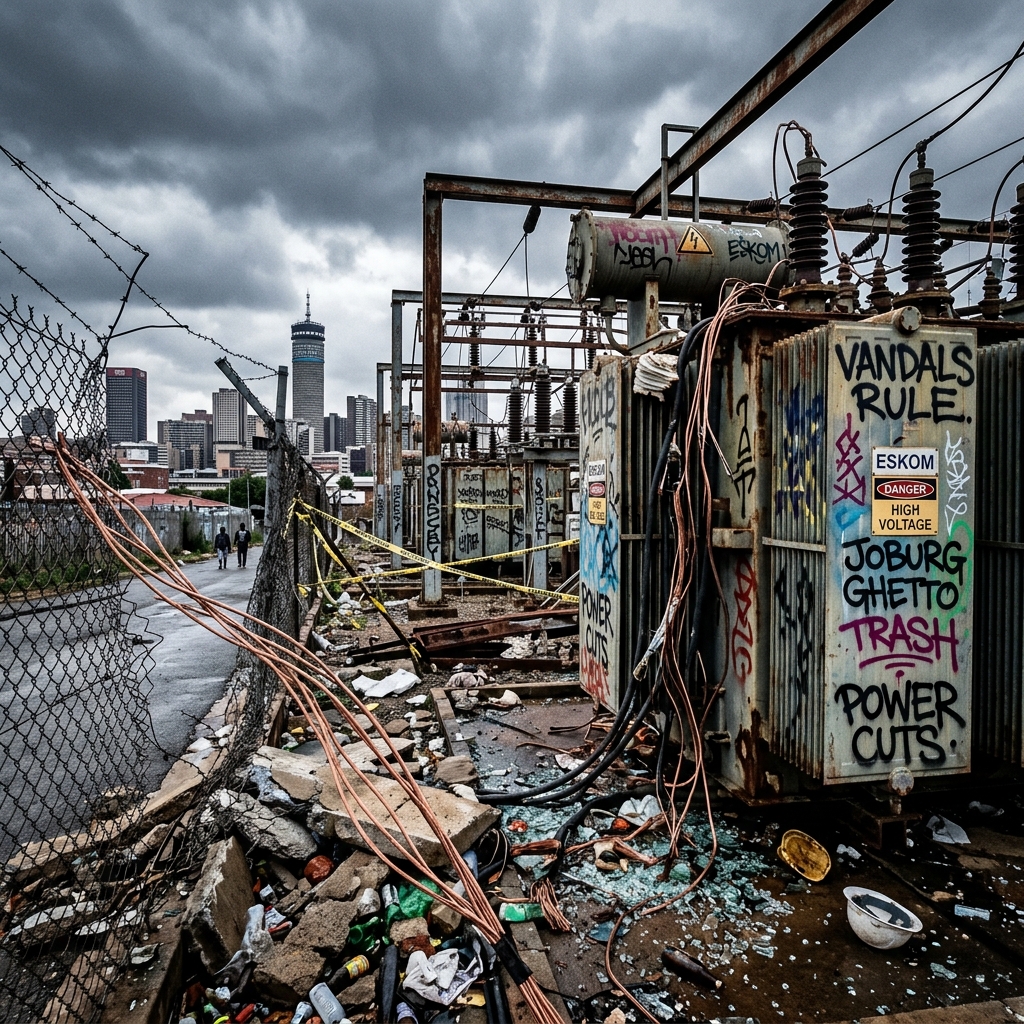 Vandalised infrastructure_Koedoe